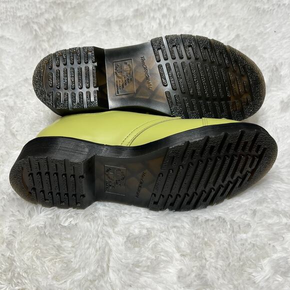 DR MARTENS 1461 FLOWER OXFORDS FLWR GREEN SIZE 6 SHOES LOAFERS FLORAL - Picture 7 of 7